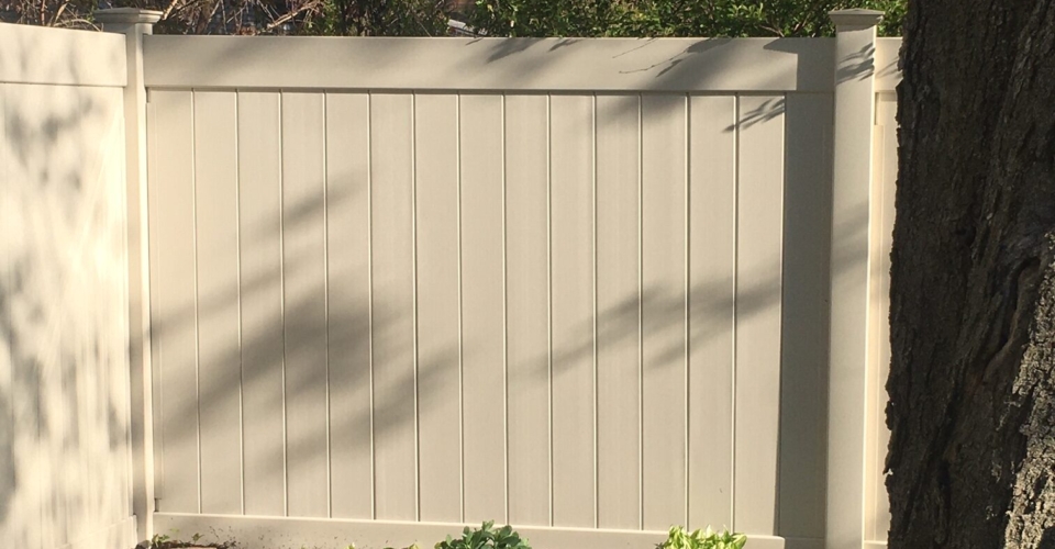 A power washed fence can be an "eye opener"